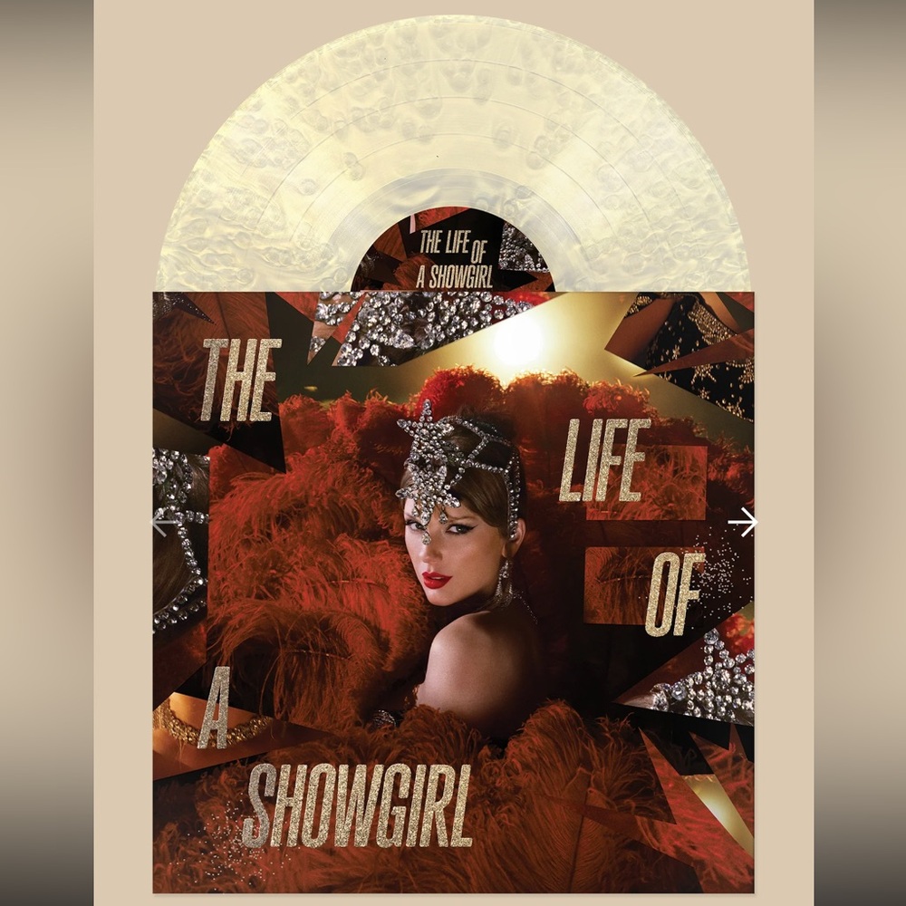 {Taylor Swift} Brand New The Life of a Showgirl Vinyl